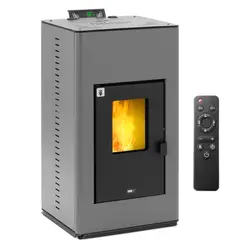 Wasserführender Pelletofen 20 kW – Für bis zu 380 m³ & 25 L